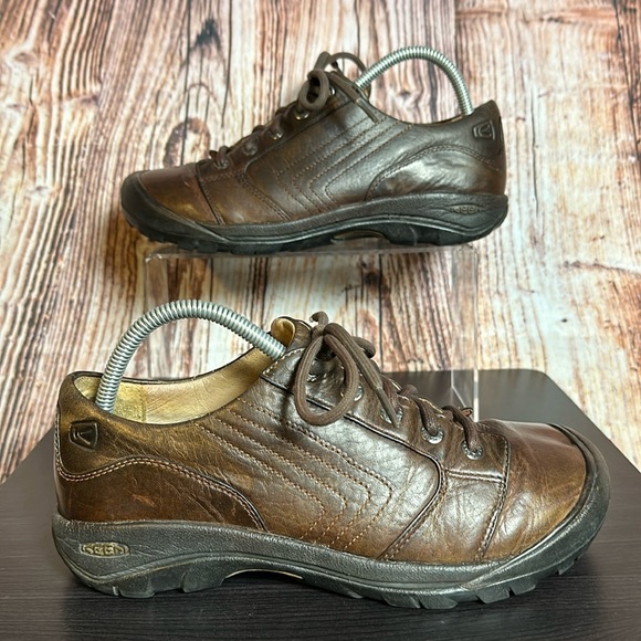 Keen Shoes Keen Alki Leather Lace Up Sneakers Mens Sz Poshmark